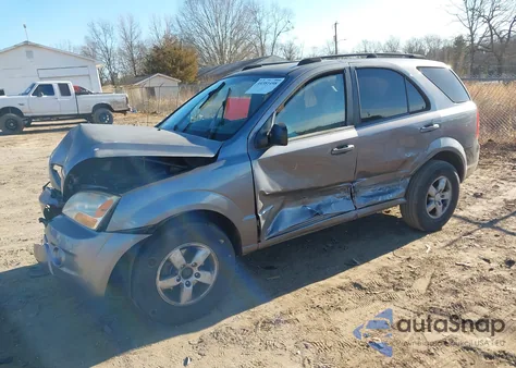 2008 Kia Sorento Lx z USA, uszkodzony, nr VIN KNDJD735185764477